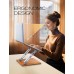 Niweya Ergonomic Laptop Stand, Wood & Aluminum Computer Stand with Adjustable Angle, Foldable Dual-Bar Laptop Riser Holder Stand for Desk, Compatible with MacBook, Dell, HP 10-16"" (Royal Teak Grain) Niweya Ergonomic Laptop Stand, Wood & Aluminum Computer Stand with Adjustable Angle, Foldable Dual-Bar Laptop Riser Holder Stand for Desk, Compatible with MacBook, Dell, HP 10-16"" (Royal Teak Grain)