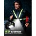 Niweya Running Lights for Runners with Rear Light, 500LM Rechargeable Running Light with 9 Modes & 45° Adjustable Beam, IPX4 Waterproof 360° Reflective Vest Gear for Night Walking/Jogging/Hiking